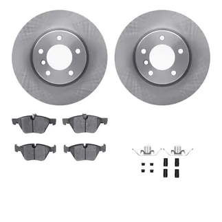 R1 Concepts WFWH1-31090 E- Line Series Brake Rotor W/ Ceramic Brake Pads & Hdw